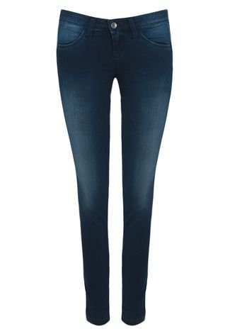 Calça Jeans Benetton Skinny Basic Azul