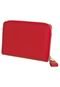 Carteira Lacoste Small Zip Wallet Vermelha - Marca Lacoste