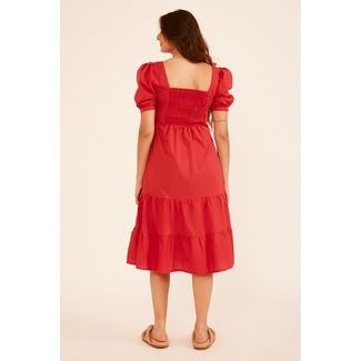 Vestido Mercatto Vestido Vermelho