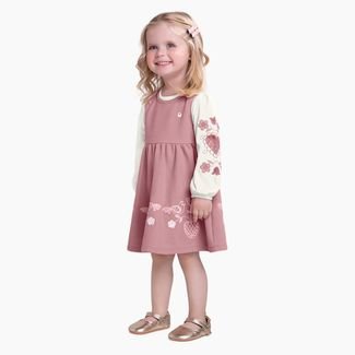 Conjunto Infantil Menina Milon Rosa