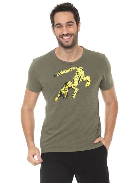 Camiseta Banana Republic Cheetah Graphic Verde - Marca Banana Republic