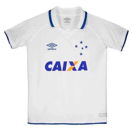 Camisa Cruzeiro Oficial 2 2017 Juvenil Umbro Branca - Marca Umbro