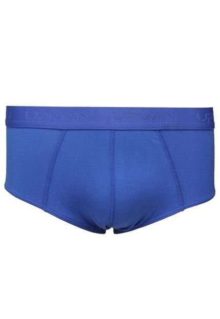 Cueca Upman Slip Lisa Azul - Marca Upman