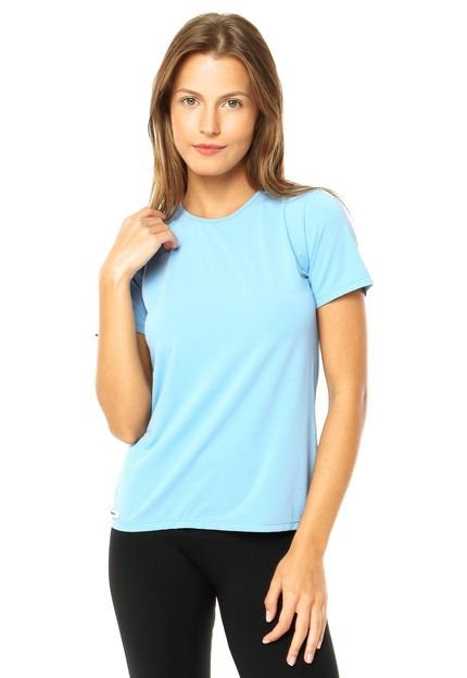 Camiseta Slim Fit Sawary Paula Azul - Marca Sawary