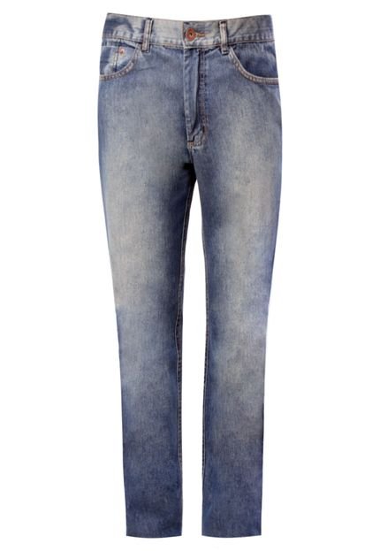 Calça Jeans TNG Straight Leg Estonada Azul - Marca TNG