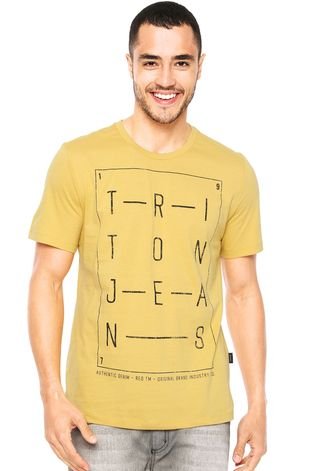 Camiseta Triton Denin Amarela