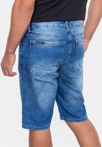 Bermuda Oneill Jeans Slim Azul