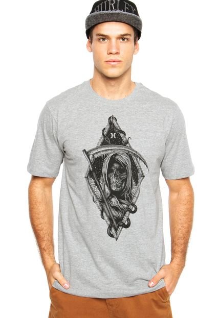 Camiseta Hurley Reaper Ace Cinza - Marca Hurley
