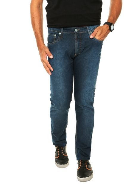 Calça Jeans Colcci Pespontos Azul - Marca Colcci