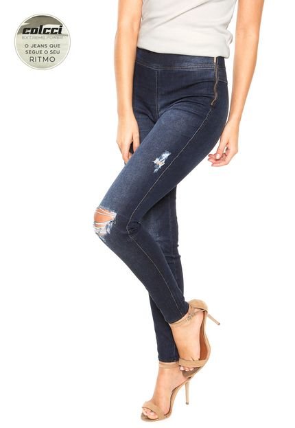 Calça Jeans Colcci Extreme Power Kim Skinny Azul - Marca Colcci