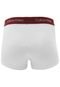 Kit 2pçs Cueca Calvin Klein Underwear Boxer Logo Branca/Cinza - Marca Calvin Klein Underwear