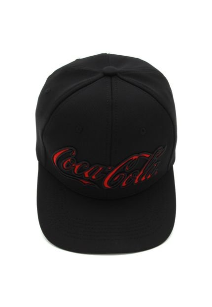 Boné Coca Cola Fashion Logo Preto - Marca Coca-cola