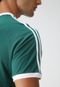 Camiseta adidas Originals 3 Stripes Verde - Marca adidas Originals