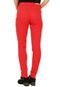 Calça Jeans Cavalera Legging Skinny Color Vermelha - Marca Cavalera