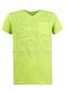Camiseta Joy By Morena Rosa Pocket Verde - Marca Joy By Morena Rosa