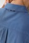 Camisa Colcci Reta Logo Azul - Marca Colcci