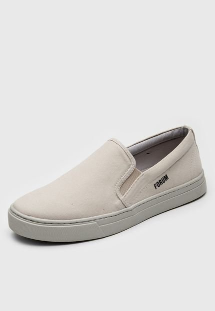 Slip On Forum Logo Off-White - Marca Forum