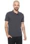 Camisa Polo Hering Reta Texturizada Grafite - Marca Hering