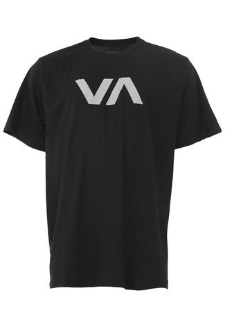 Camiseta RVCA Va Preta