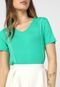 Blusa Habana Color Verde - Marca Habana