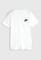 Camiseta Nike Infantil Logo Branca - Marca Nike