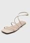 Rasteira Jorge Bischoff de CouroLezard Off-White - Marca Jorge Bischoff