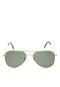 Óculos de Sol Rock Lily Aviador Dourado/Verde - Marca Rock Lily