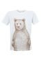 Camiseta Reserva Mini Estampa Urso Branca - Marca Reserva Mini