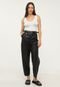 Regata Cropped Tricot Calvin Klein Jeans Lisa Branca - Marca Calvin Klein Jeans