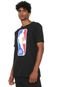 Camiseta NBA National Basketball Association Preta - Marca NBA