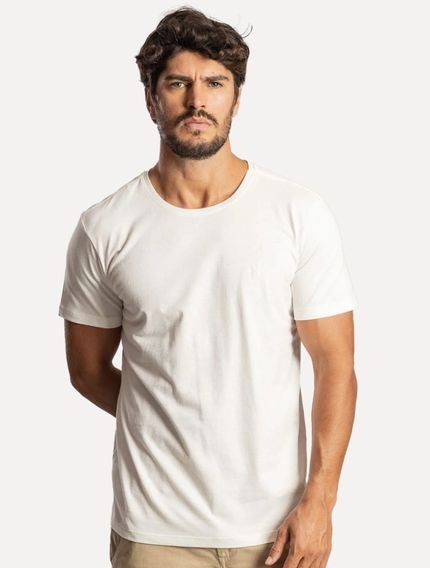 Camiseta Sergio K Masculina Limoncello Menu Off-White - Marca Sergio K