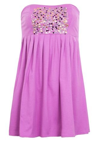 Vestido FiveBlu Shine Roxo