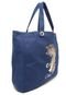 Bolsa Tote Colcci Tigre Azul - Marca Colcci