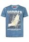 Camiseta Sommer Mini Garage Rock Azul - Marca Sommer