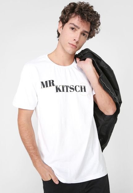 Camiseta Mr Kitsch Lettering Branca - Marca MR. KITSCH