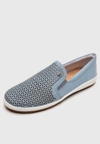 Slip On DAFITI SHOES Lasercut Branco - Compre Agora