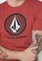 Camiseta Volcom Cryptisctone Vermelha - Marca Volcom