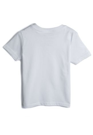 Camiseta Tigor T. Tigre Manga Curta Bebê Menino Branca