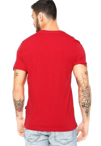 Camiseta Triton Bordado Vermelho