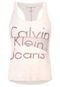 Regata Calvin Klein Jeans Canelada Rosa - Marca Calvin Klein Jeans