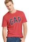 Camiseta GAP Logo Bordado Vermelha - Marca GAP