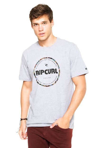 Camiseta Rip Curl Style Outline Cinza - Marca Rip Curl