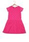 Vestido Curto Rovitex Infantil Renda Rosa - Marca Rovitex