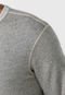 Blusa de Moletom Flanelada Fechada Polo Ralph Lauren Estampado Cinza - Marca Polo Ralph Lauren