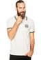 Camisa Polo Tommy Hilfiger Regular Fit Flocado Branco - Marca Tommy Hilfiger
