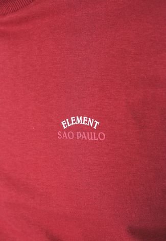Camiseta Element Topo Four Vinho