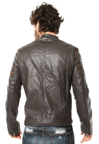 Jaqueta Ellus New Leather Marrom