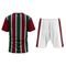 Kit Mini Craque Toy Camiseta e Bermuda Braziline Fluminense  - Verde/Grená - Marca braziline