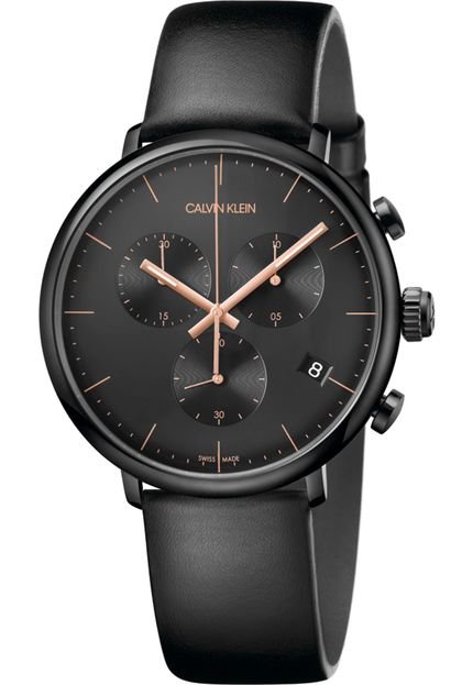 Relógio Calvin Klein K8M274CB Preto - Marca Calvin Klein
