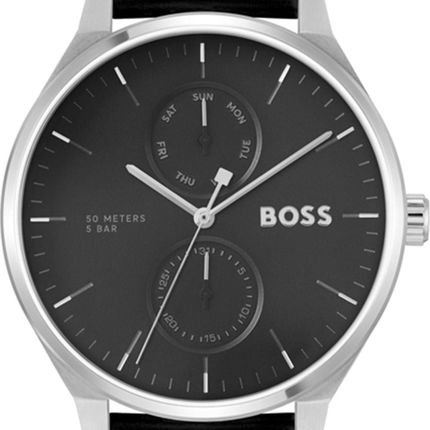 Relógio Boss Masculino Couro Preto 1514102 - Marca Hugo Boss